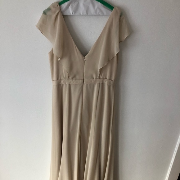 Jenny Yoo Cecilia Champagne Dress - Picture 4 of 6